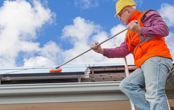 Meer End soft wash roof cleaning